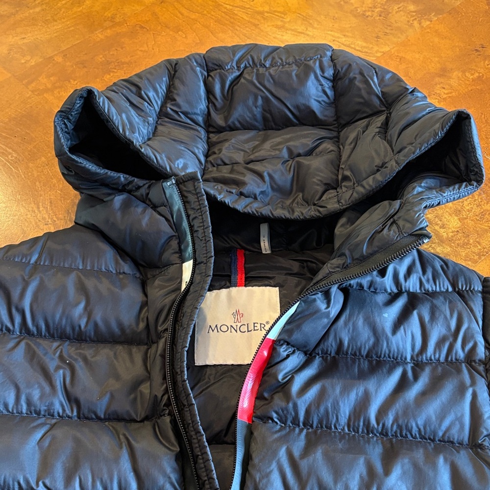 Moncler Kids Black Puffer Jacket